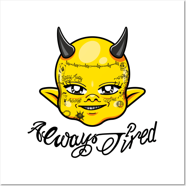 Dimitri The Yellow Devil - Always Tired Wall Art by Creative Style